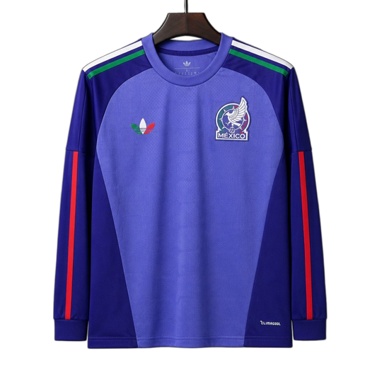 Mexico 2026 Away Goalkeeper Jersey – Long Sleeve – Purple