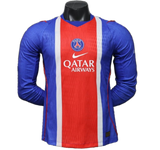 Paris Saint – Germain 2026/27 Home Jersey – Player Version – Long Sleeve – Red/Blue