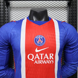 Paris Saint – Germain 2026/27 Home Jersey – Player Version – Long Sleeve – Red/Blue