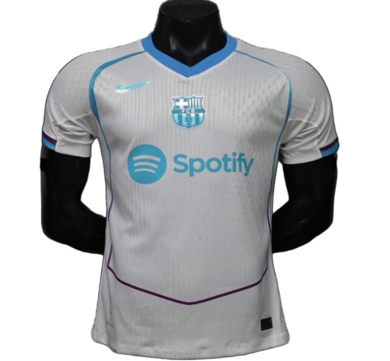 FC Barcelona 2026/27 Away Jersey – Player Version – Special Edition – White