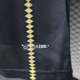 Germany 2026 Jersey – Black – Vintage Remake – Gold Central Stripe