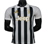 Juventus 2026/27 Home Jersey – Player Version – Black/White/Gold
