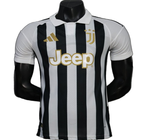 Juventus 2026/27 Home Jersey – Player Version – Black/White/Gold