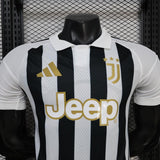 Juventus 2026/27 Home Jersey – Player Version – Black/White/Gold