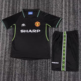 Manchester United 1998/99 Third Kids Kit – Retro Version