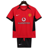 Manchester United 2010/11 Home Kids Kit – Retro Version