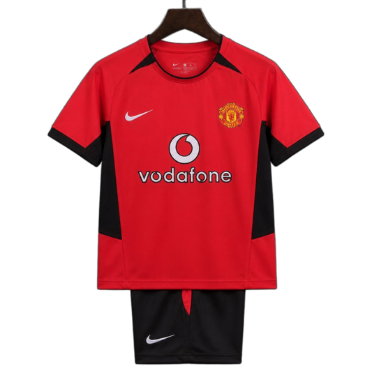 Manchester United 2010/11 Home Kids Kit – Retro Version