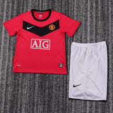 Manchester United 2010/11 Home Kids Kit – Retro Version