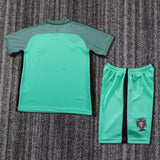 Portugal 2016 Away Kids Kit – Retro Version – Green