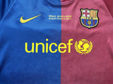 FC Barcelona 2008/09 Home Kids Kit – Long Sleeve – Retro Version