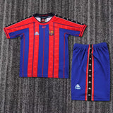 FC Barcelona 1997/98 Home Kids Kit – Retro Version