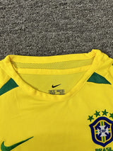 Brazil 2002 Home Kids Kit – Long Sleeve – Retro Version