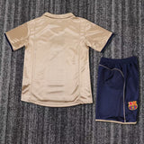 FC Barcelona 2001/02 Away Kids Kit – Retro Version