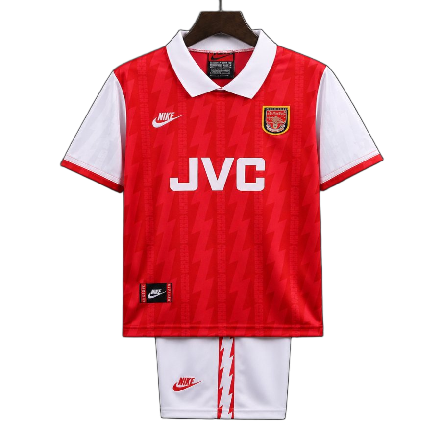 Arsenal 1994/96 Home Kids Kit – Retro Version