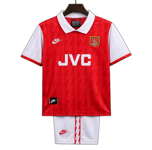 Arsenal 1994/96 Home Kids Kit – Retro Version