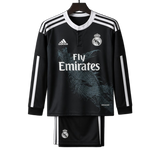 Real Madrid 2014/15 Third Kids Kit – Long Sleeve – Retro Version
