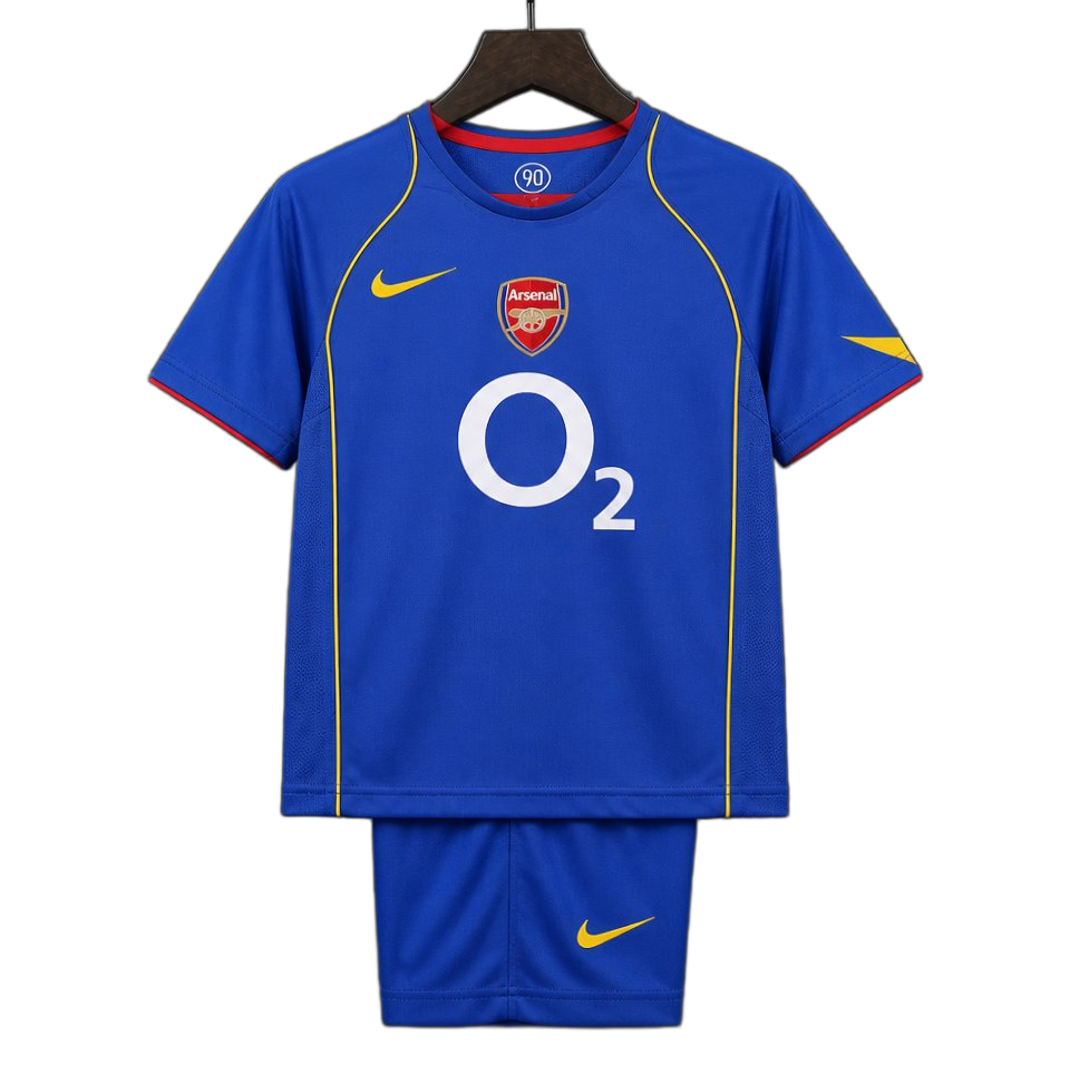 Arsenal 2004/05 Away Kids Kit – Retro Version
