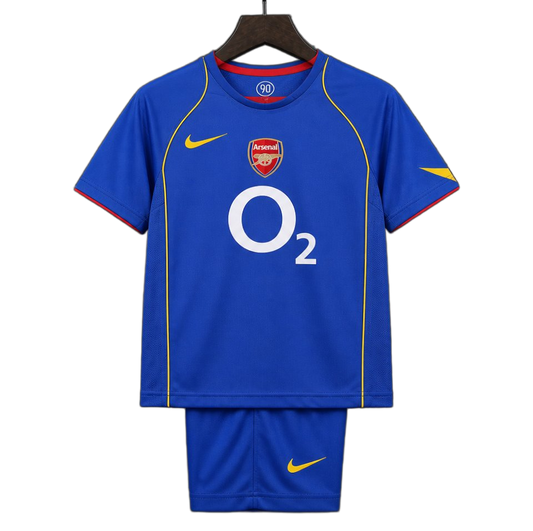 Arsenal 2004/05 Away Kids Kit – Retro Version