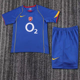 Arsenal 2004/05 Away Kids Kit – Retro Version