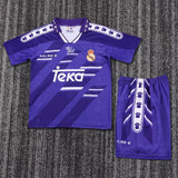 Real Madrid 1994/96 Away Kids Kit – Retro Version