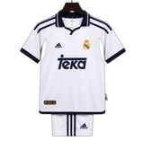 Real Madrid 2000/01 Home Kids Kit – Retro Version