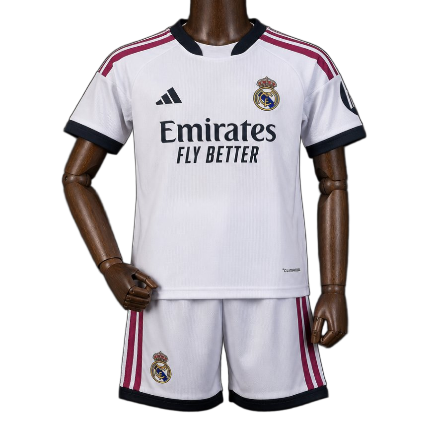 Real Madrid 2026/27 Home Kids Kit