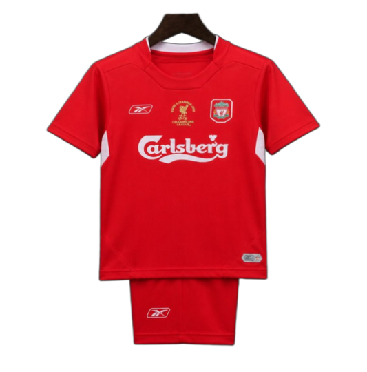Liverpool 2004/05 Home Kids Kit – Retro Version