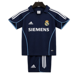 Real Madrid 2005/06 Away Kids Kit – Retro Version