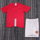 Manchester United 2007/08 Home Kids Kit – Retro Version