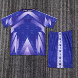Real Madrid 1996/97 Away Kids Kit – Retro Version