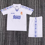 Real Madrid 1996/97 Home Kids Kit – Retro Version