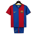 FC Barcelona 2006/07 Home Kids Kit – Retro Version