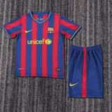 FC Barcelona 2009/10 Home Kids Kit – Retro Version