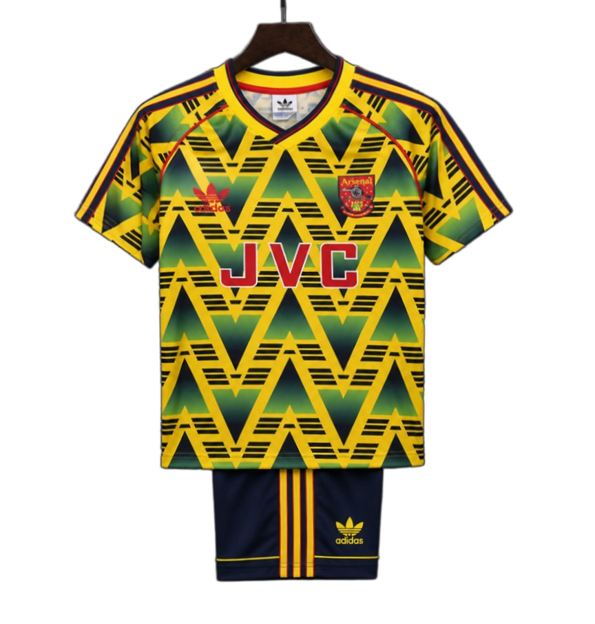 Arsenal 1991/93 Away Kids Kit – Retro Version