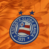 Bahia 2026/27 Goalkeeper Jersey – Orange Tonal Pattern