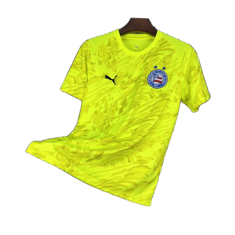 Bahia 2026/27 Goalkeeper Jersey – Neon Yellow
