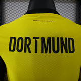 Borussia Dortmund 2026/27 Home Jersey – Player Version – Long Sleeve – Yellow