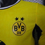 Borussia Dortmund 2026/27 Home Jersey – Player Version – Long Sleeve – Yellow