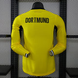 Borussia Dortmund 2026/27 Home Jersey – Player Version – Long Sleeve – Yellow