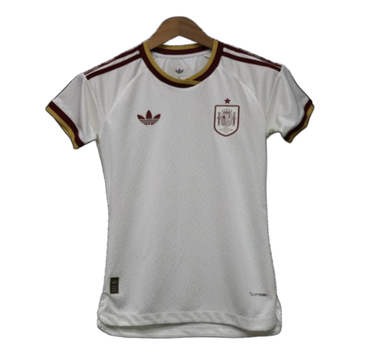 Spain 2026/27 Away Jersey – Player Version – Women's – White