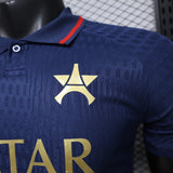 PSG 2026/27 Jersey – Player Version – Blue – Polo Collar