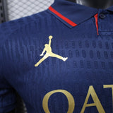 PSG 2026/27 Jersey – Player Version – Blue – Polo Collar