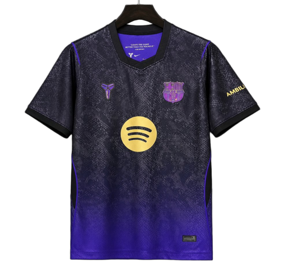 FC Barcelona 2026/27 Away Jersey – Black/Purple – Mamba