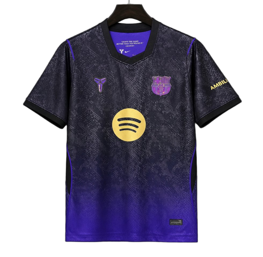 FC Barcelona 2026/27 Away Jersey – Black/Purple – Mamba
