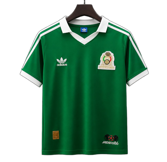 Mexico 1986 Home Jersey – Retro Version