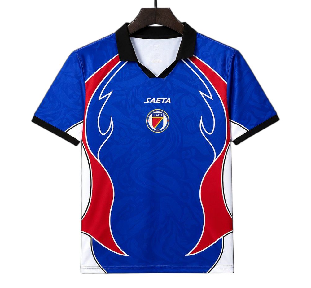 Haiti 2026 Jersey – Special Edition – Red/Blue – Saeta