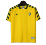 Brazil 2026 Jersey – Yellow – Adidas Originals Vintage Pinstripe