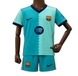 FC Barcelona 2026/27 Third Kids Kit – Blue
