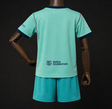 FC Barcelona 2026/27 Third Kids Kit – Blue