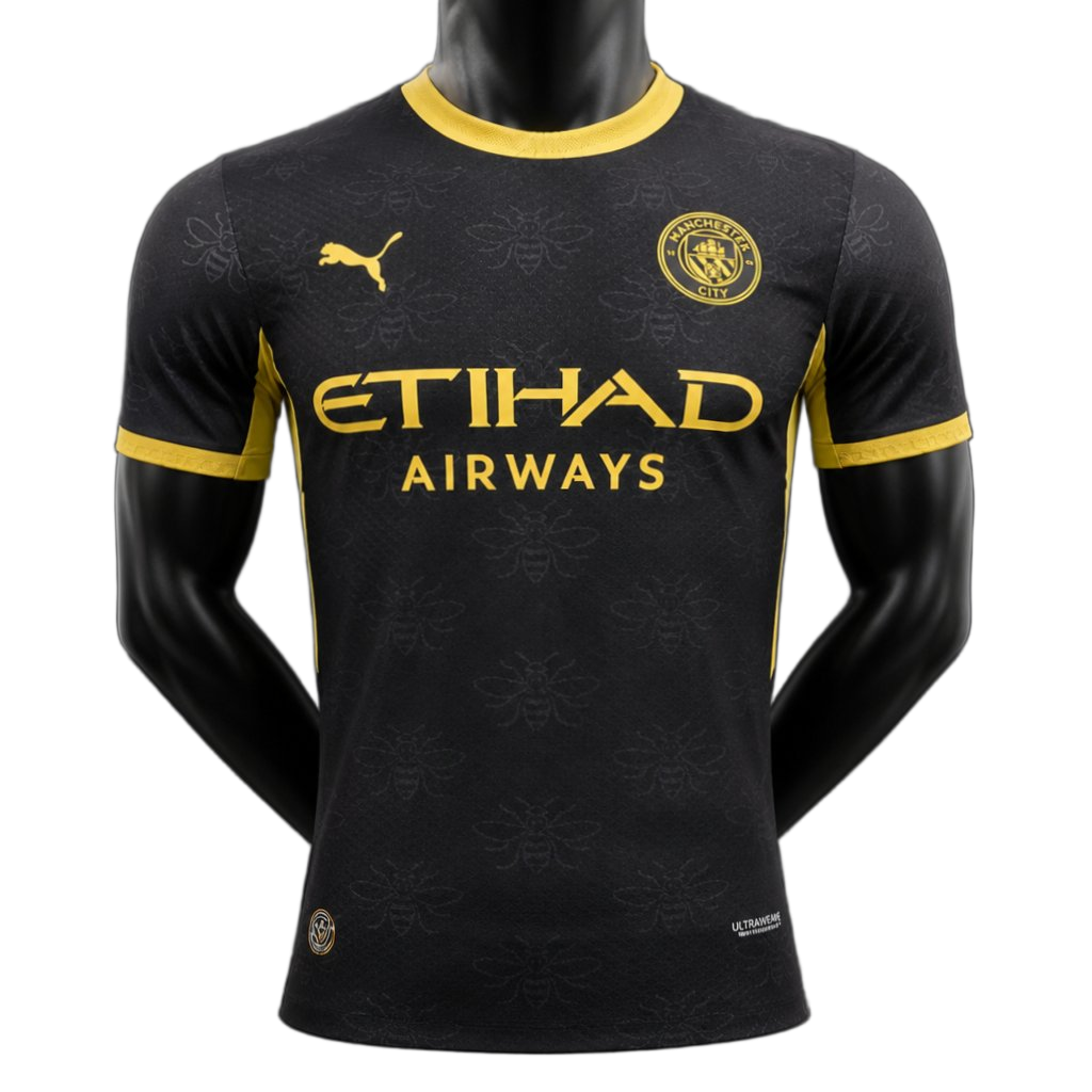 Manchester United 2026/27 Away Jersey – Player Version – Black/Red